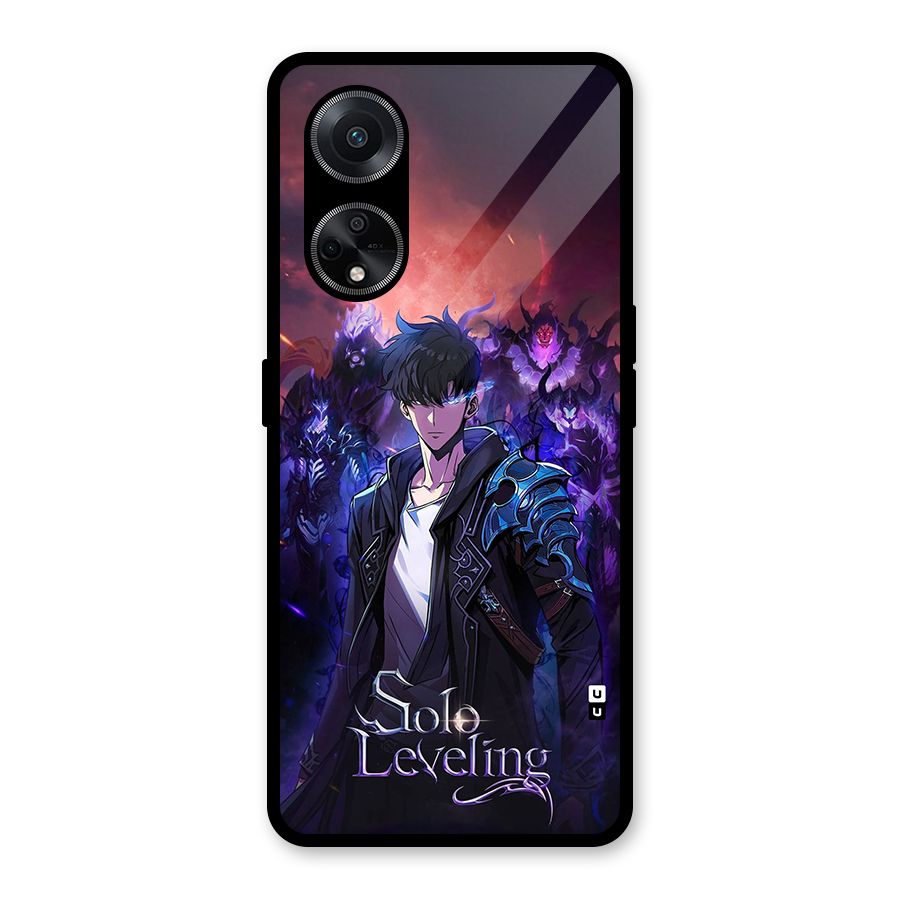 Jinwoo With Knights Glass Back Case for Oppo F23