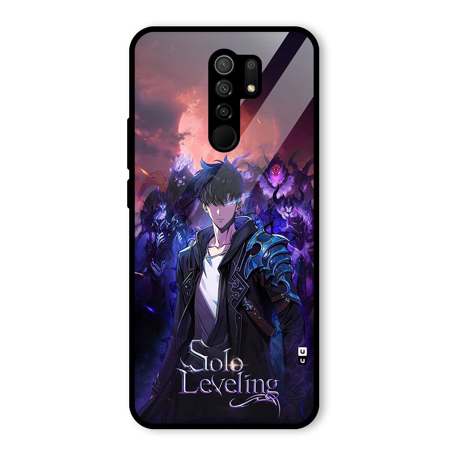 Jinwoo With Knights Glass Back Case for Poco M2