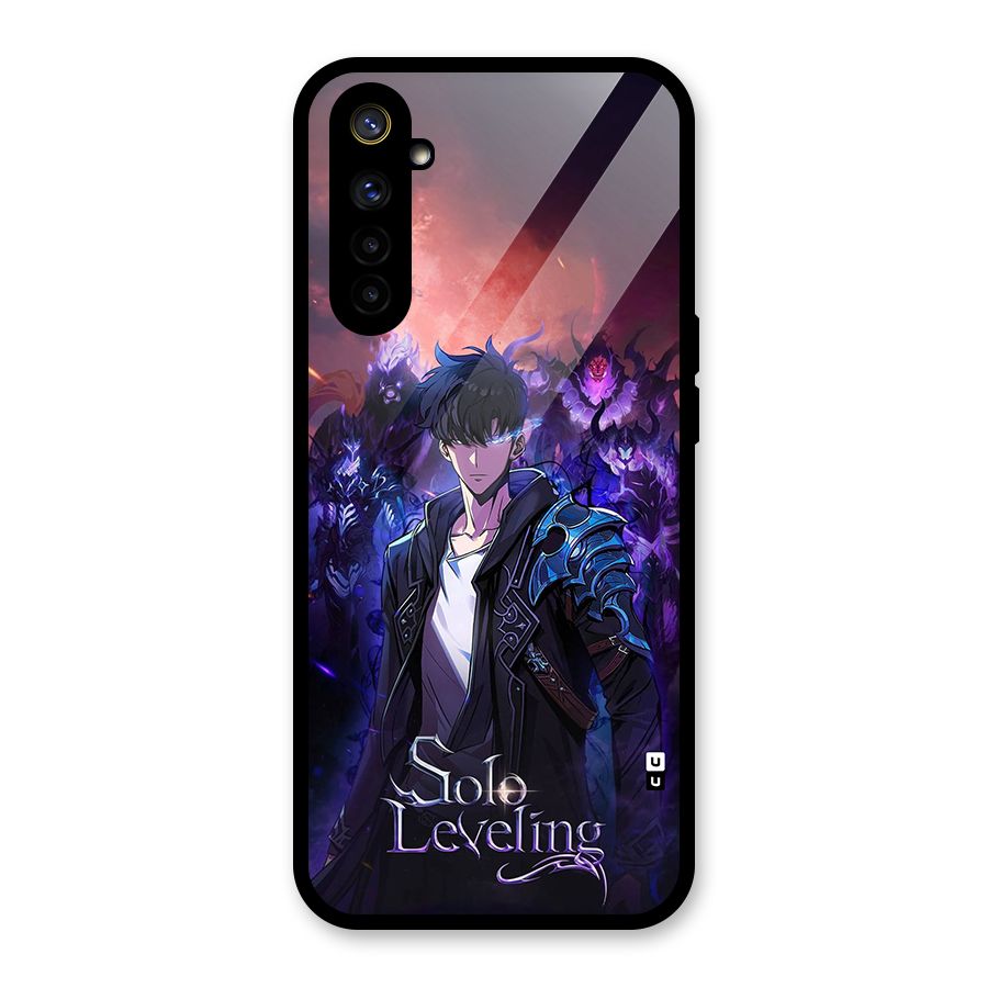 Jinwoo With Knights Glass Back Case for Realme 6