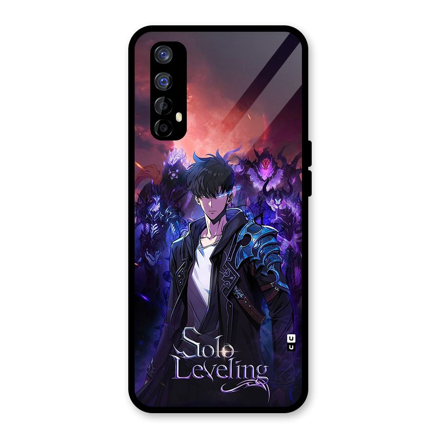 Jinwoo With Knights Glass Back Case for Realme 7