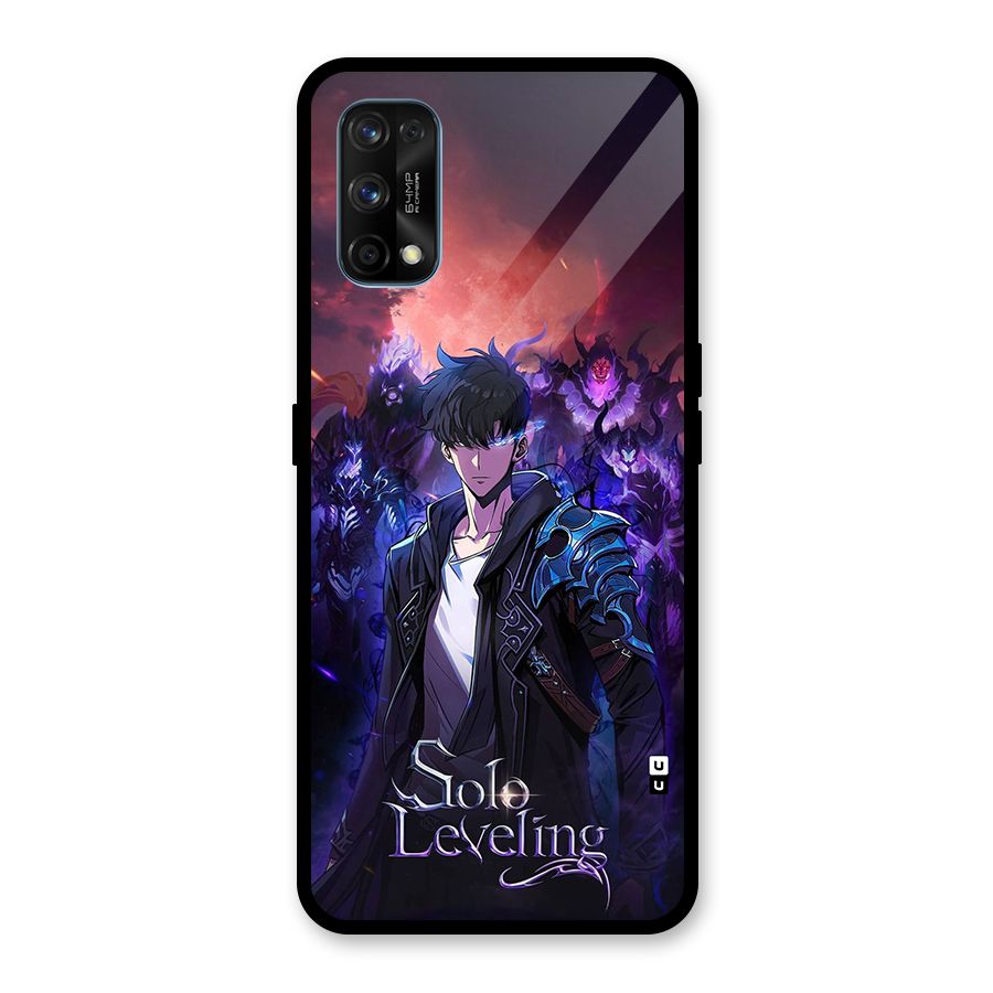 Jinwoo With Knights Glass Back Case for Realme 7 Pro