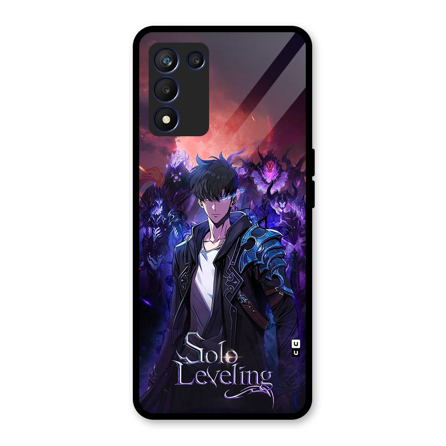 Jinwoo With Knights Glass Back Case for Realme 9 5G Speed