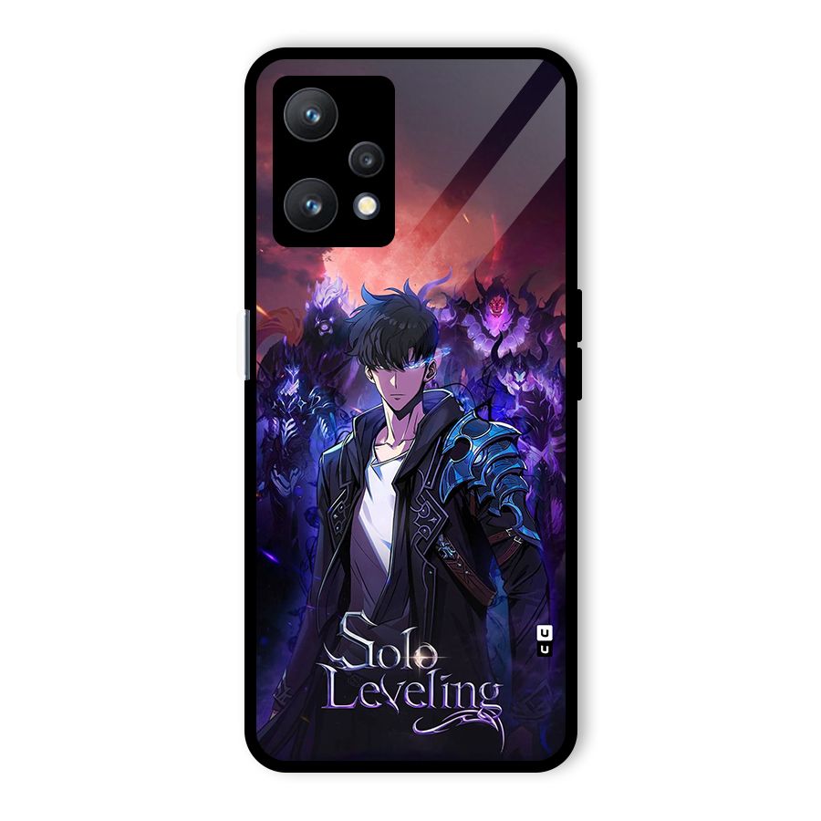 Jinwoo With Knights Glass Back Case for Realme 9 Pro 5G