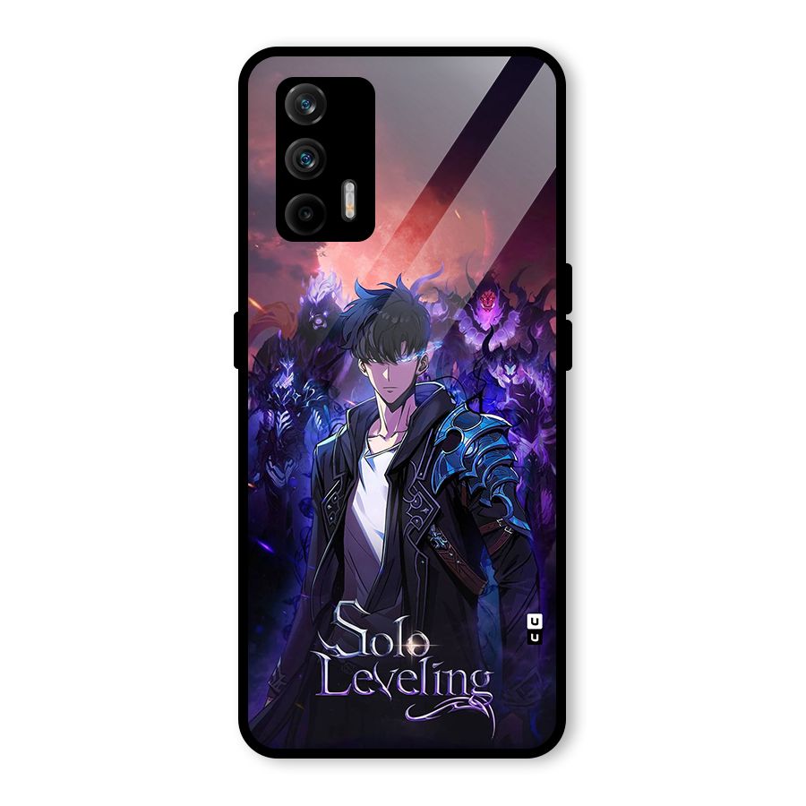 Jinwoo With Knights Glass Back Case for Realme GT 5G