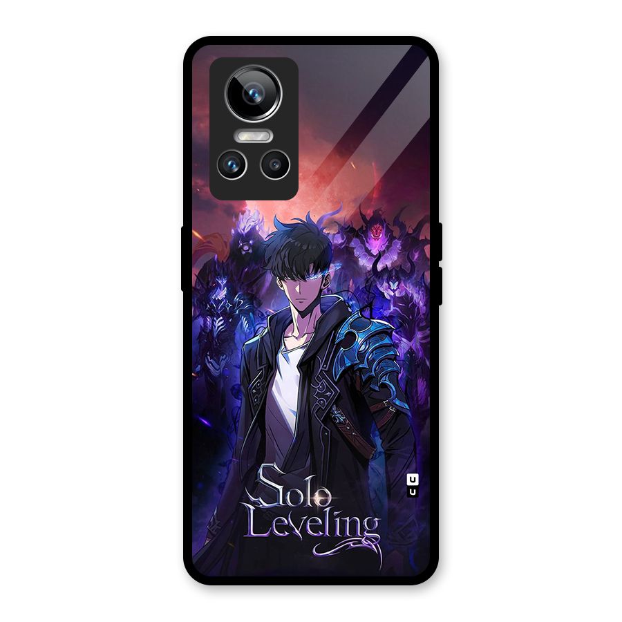 Jinwoo With Knights Glass Back Case for Realme GT Neo 3