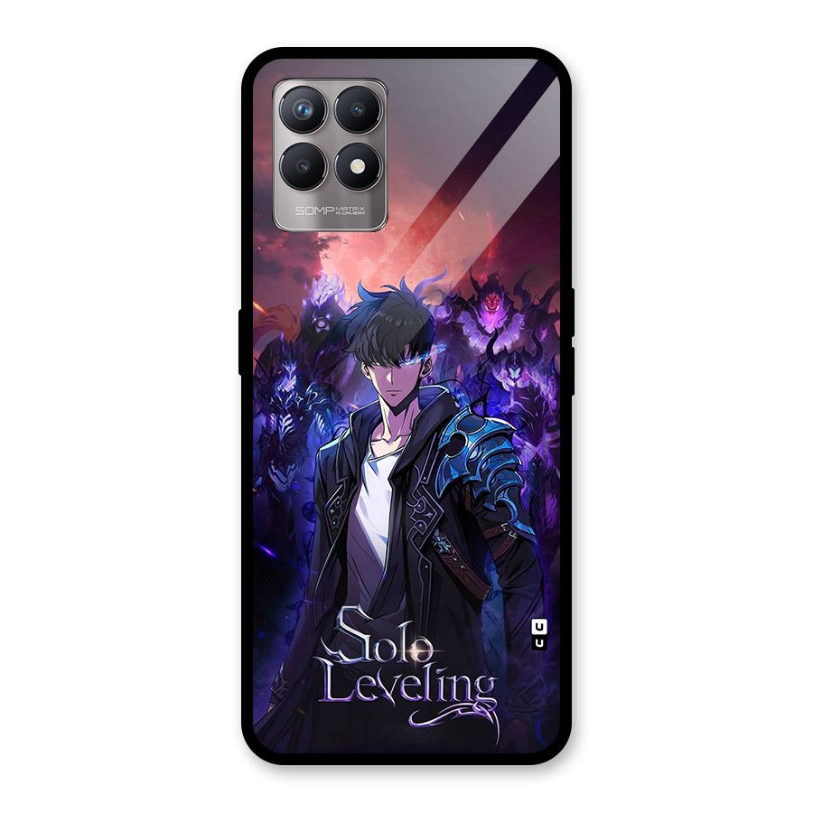 Jinwoo With Knights Glass Back Case for Realme Narzo 50