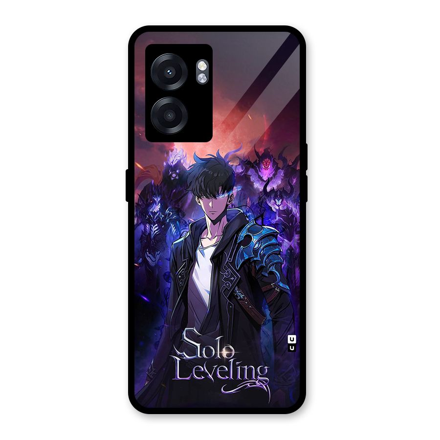 Jinwoo With Knights Glass Back Case for Realme Narzo 50 5G