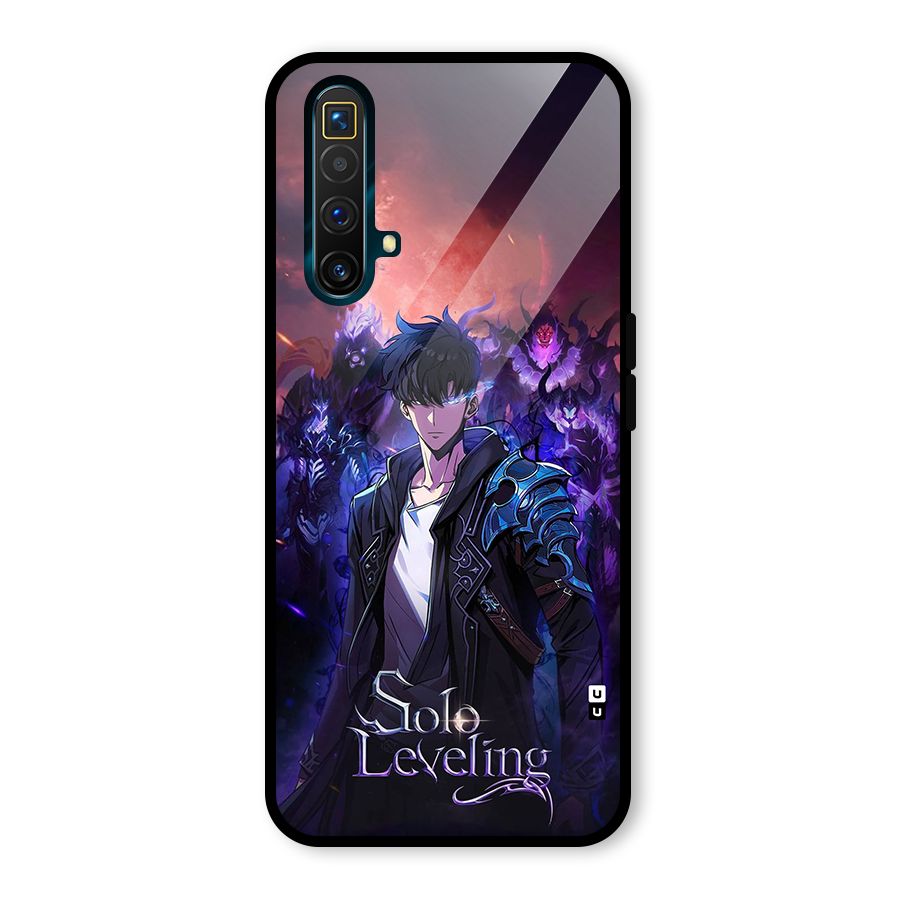 Jinwoo With Knights Glass Back Case for Realme X3