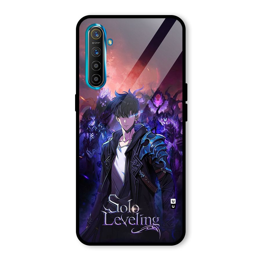 Jinwoo With Knights Glass Back Case for Realme XT