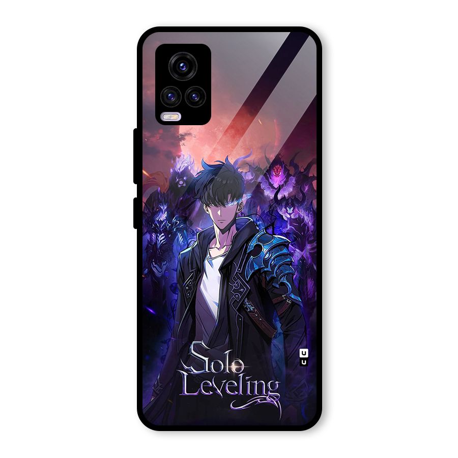 Jinwoo With Knights Glass Back Case for Vivo V20