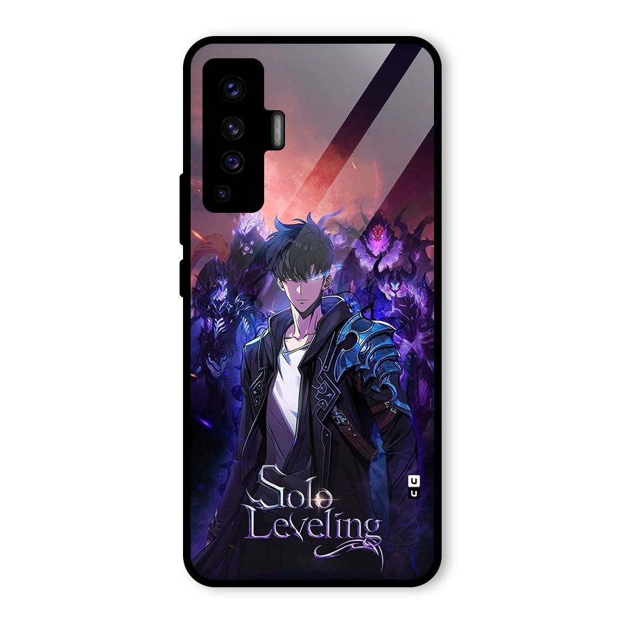 Jinwoo With Knights Glass Back Case for Vivo X50