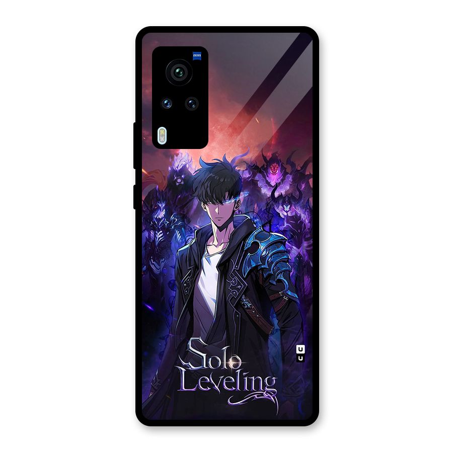 Jinwoo With Knights Glass Back Case for Vivo X60 Pro