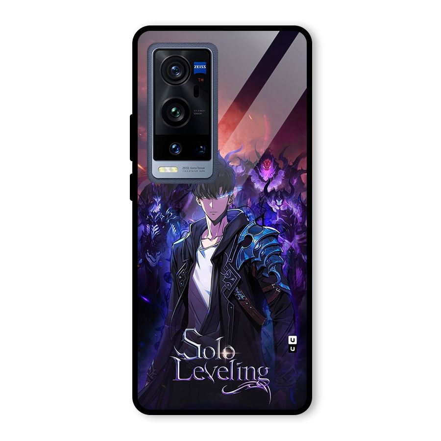 Jinwoo With Knights Glass Back Case for Vivo X60 Pro Plus
