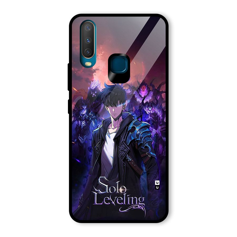Jinwoo With Knights Glass Back Case for Vivo Y12