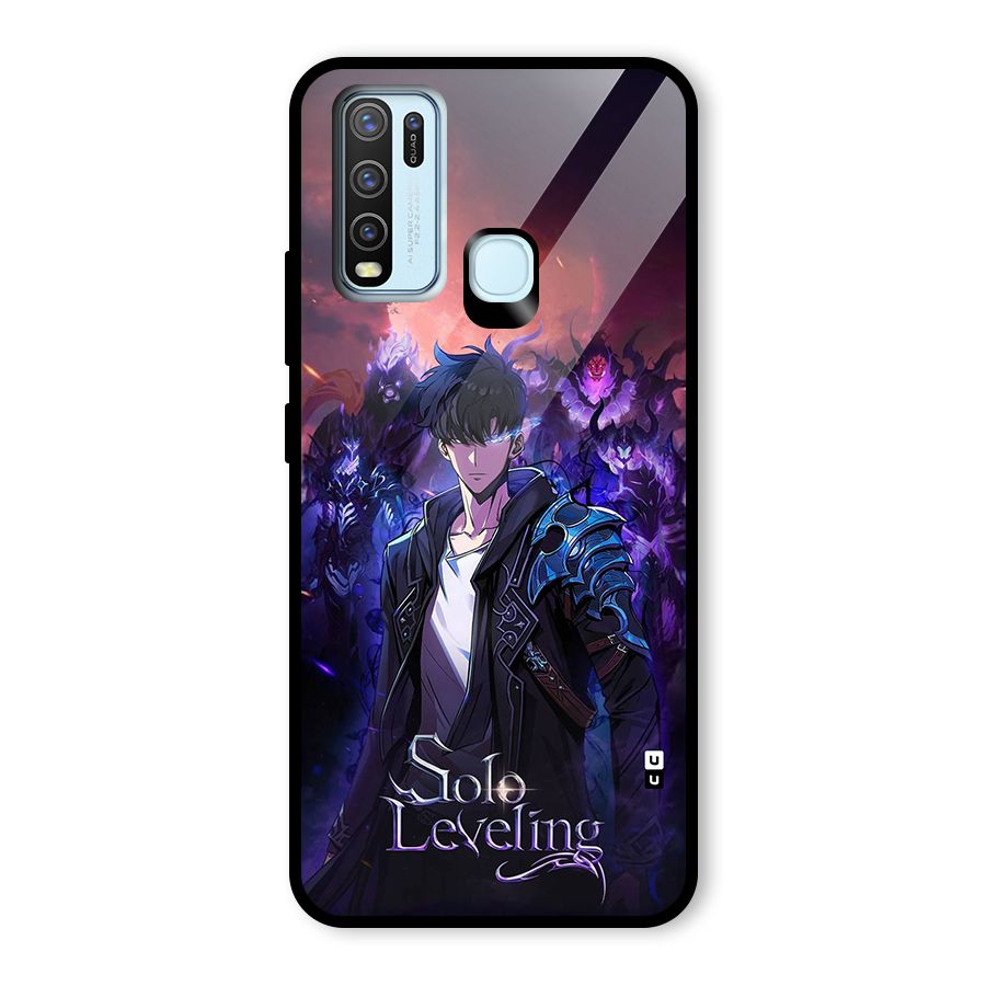 Jinwoo With Knights Glass Back Case for Vivo Y50