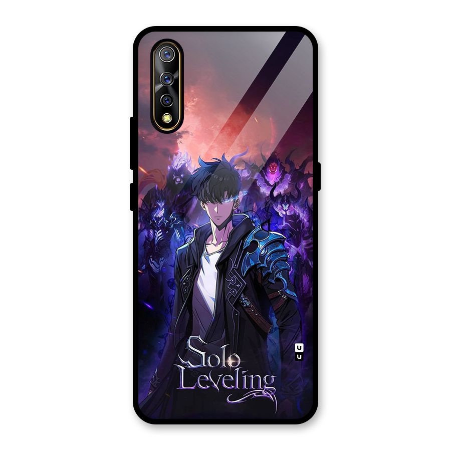 Jinwoo With Knights Glass Back Case for Vivo Z1x