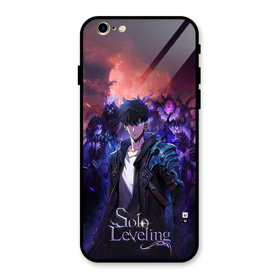 Jinwoo With Knights Glass Back Case for iPhone 6 6S