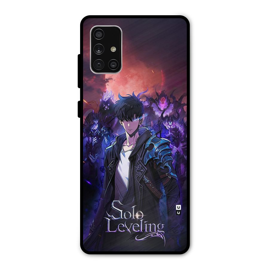 Jinwoo With Knights Metal Back Case for Galaxy A71