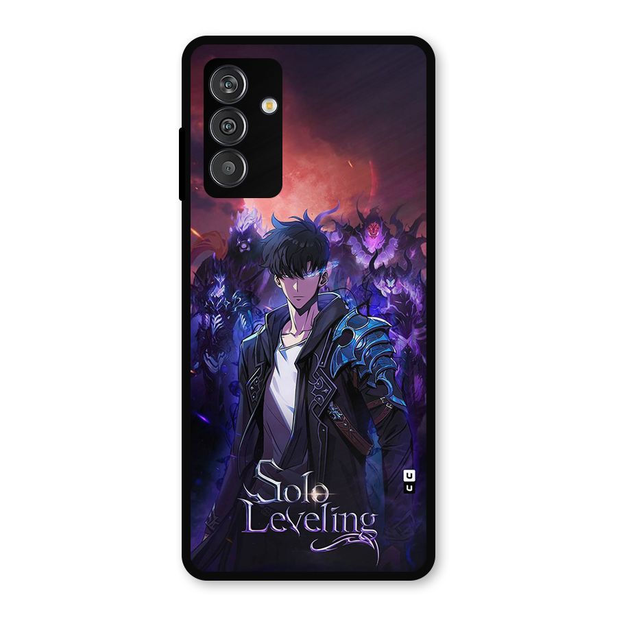 Jinwoo With Knights Metal Back Case for Galaxy M14 5G