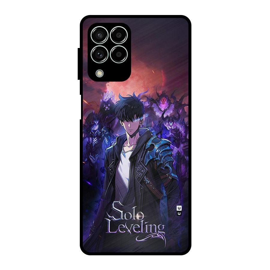 Jinwoo With Knights Metal Back Case for Galaxy M33