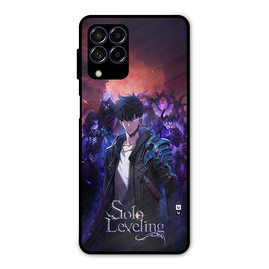 Jinwoo With Knights Metal Back Case for Galaxy M53 5G