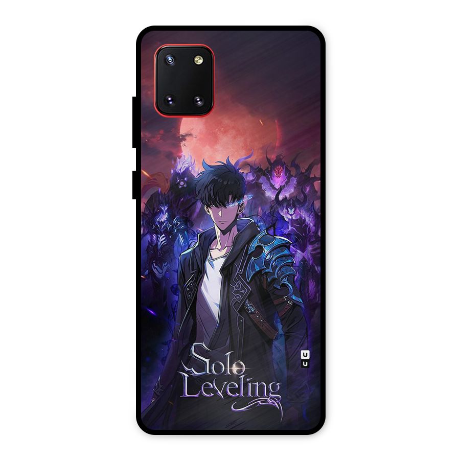 Jinwoo With Knights Metal Back Case for Galaxy Note 10 Lite