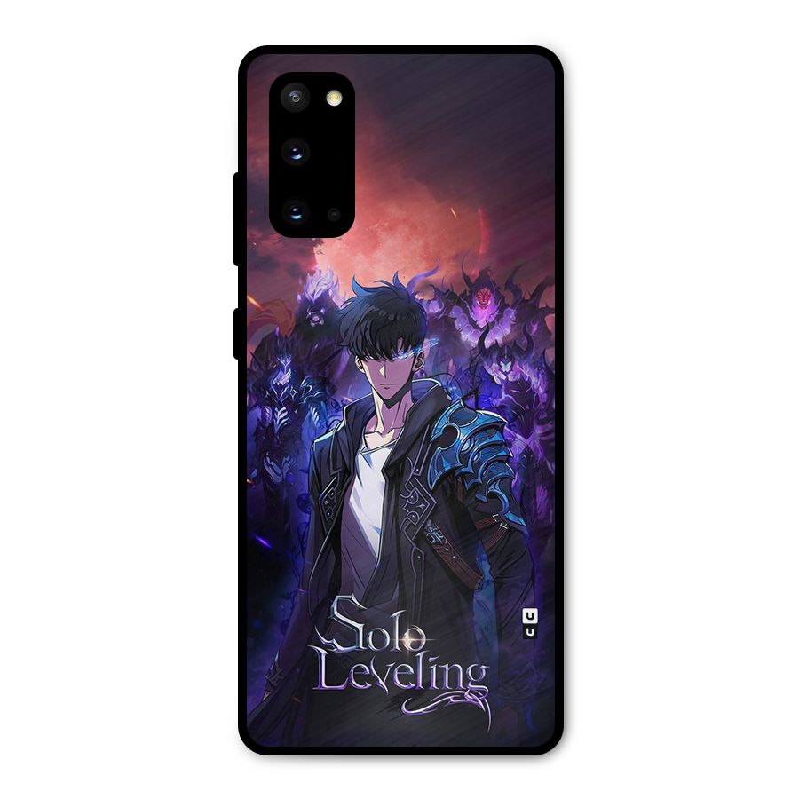 Jinwoo With Knights Metal Back Case for Galaxy S20