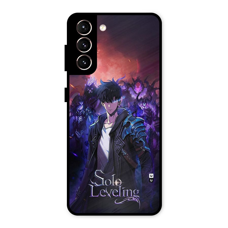 Jinwoo With Knights Metal Back Case for Galaxy S21 5G