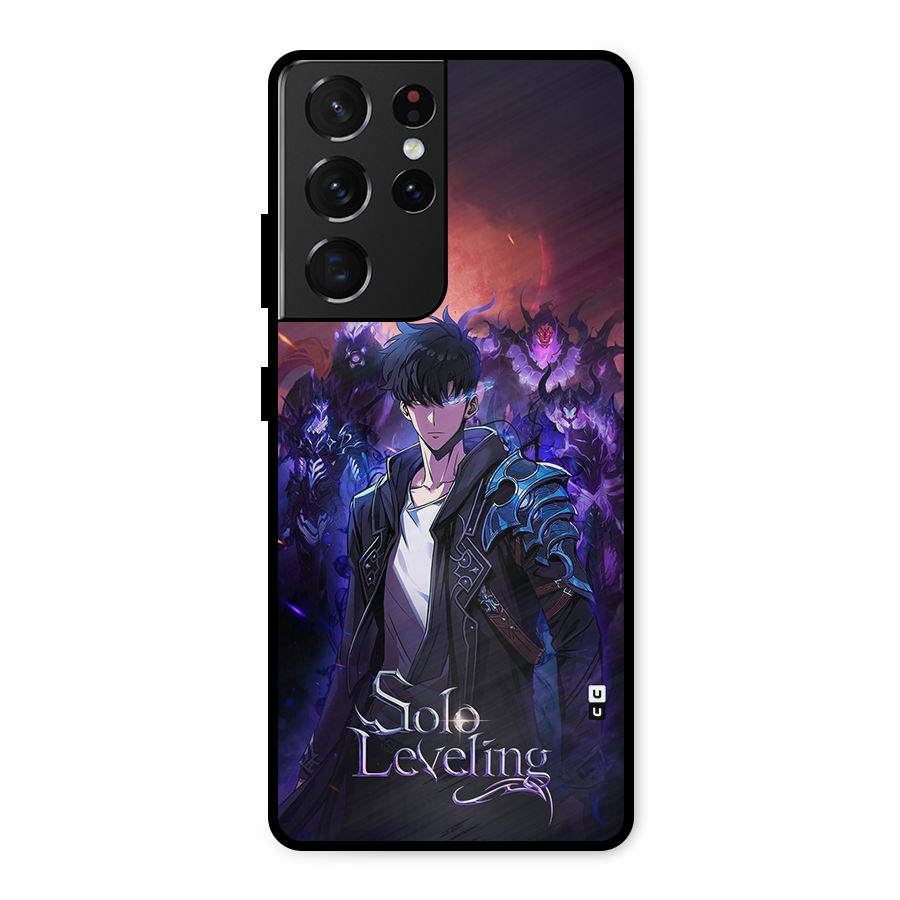 Jinwoo With Knights Metal Back Case for Galaxy S21 Ultra 5G