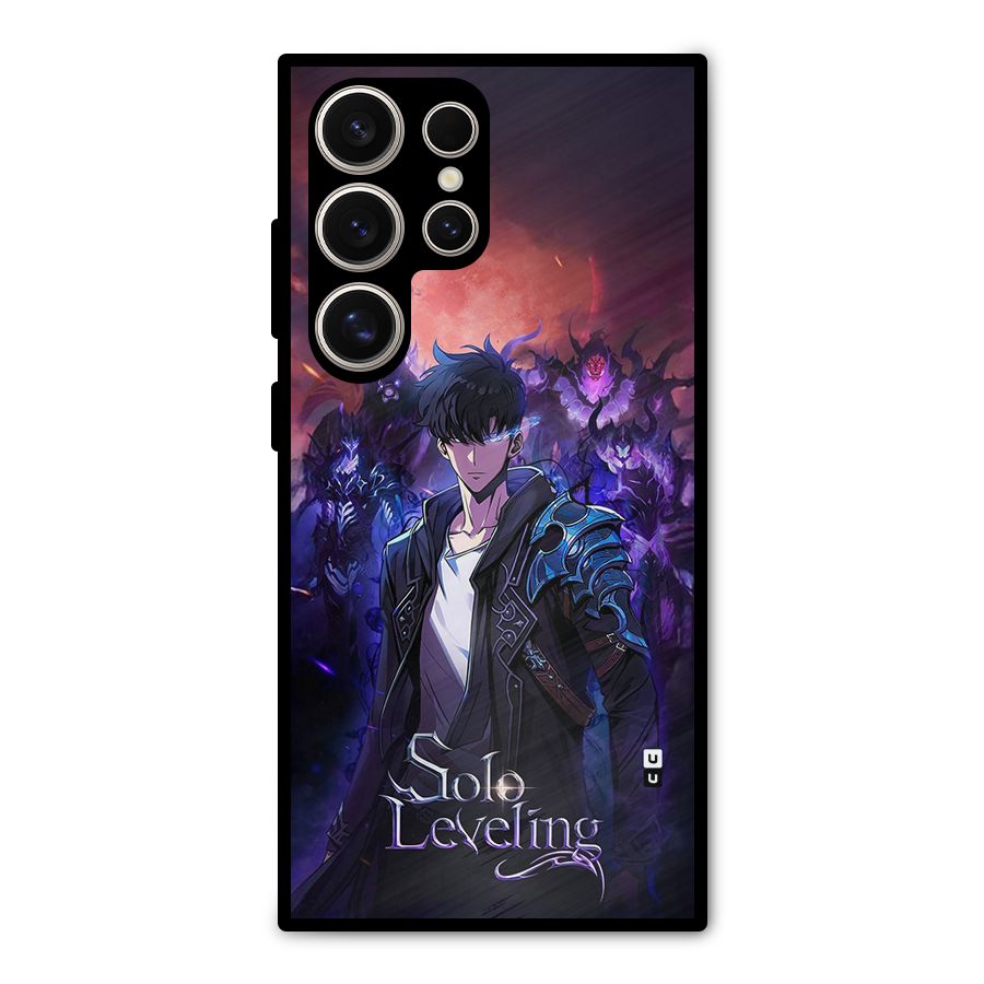Jinwoo With Knights Metal Back Case for Galaxy S24 Ultra
