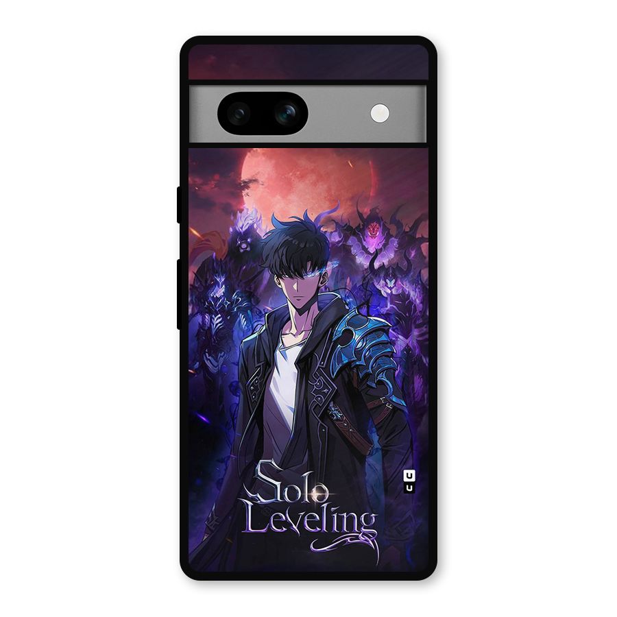 Jinwoo With Knights Metal Back Case for Google Pixel 7a