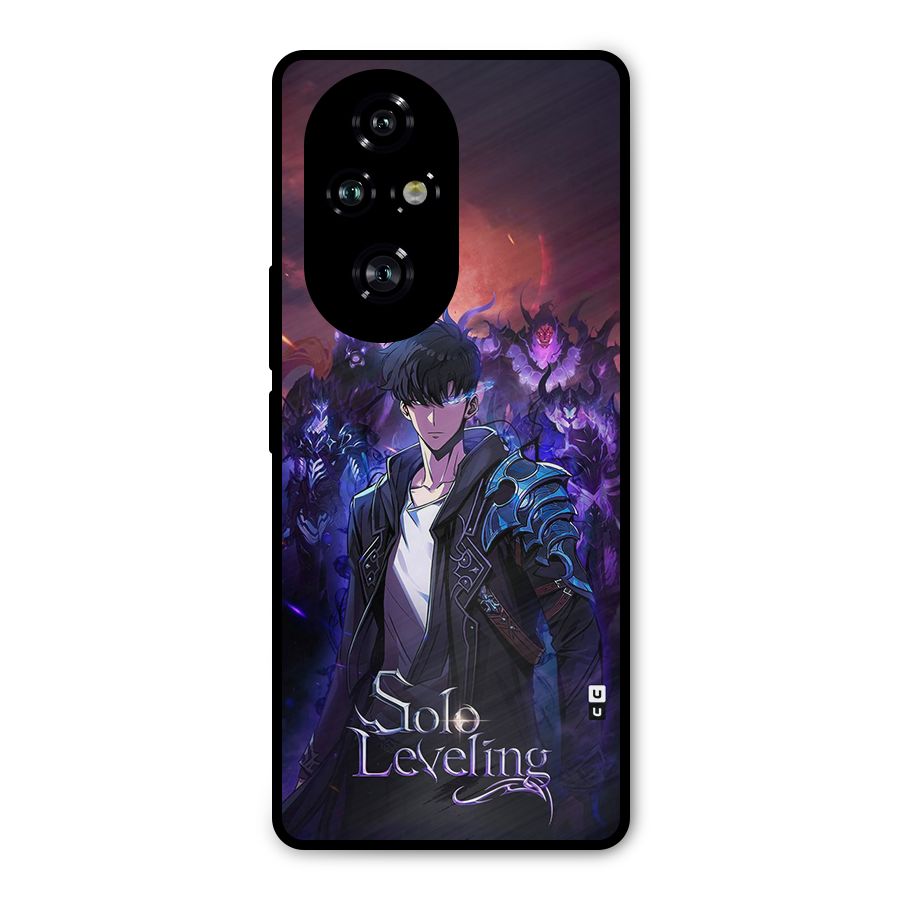 Jinwoo With Knights Metal Back Case for Honor 200 Pro