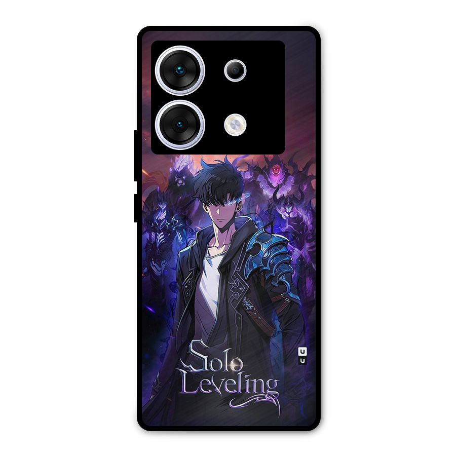 Jinwoo With Knights Metal Back Case for Infinix Zero 30 5G