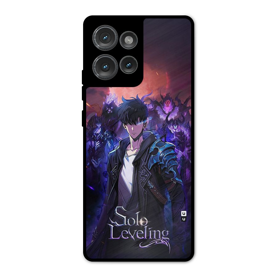 Jinwoo With Knights Metal Back Case for Motorola Edge 50