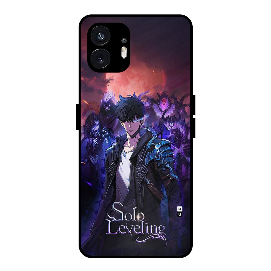 Jinwoo With Knights Metal Back Case for Nothing Phone 2