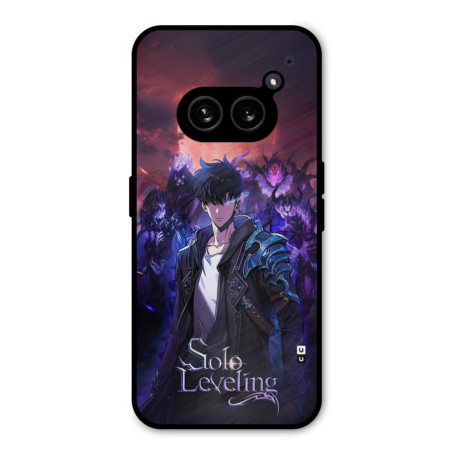 Jinwoo With Knights Metal Back Case for Nothing Phone 2a Plus