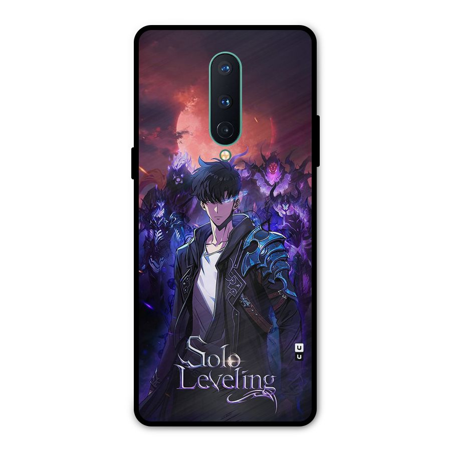 Jinwoo With Knights Metal Back Case for OnePlus 8