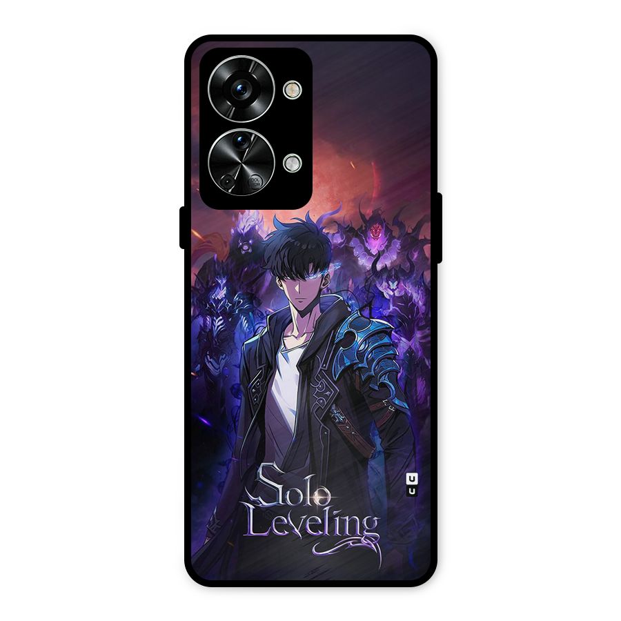 Jinwoo With Knights Metal Back Case for OnePlus Nord 2T