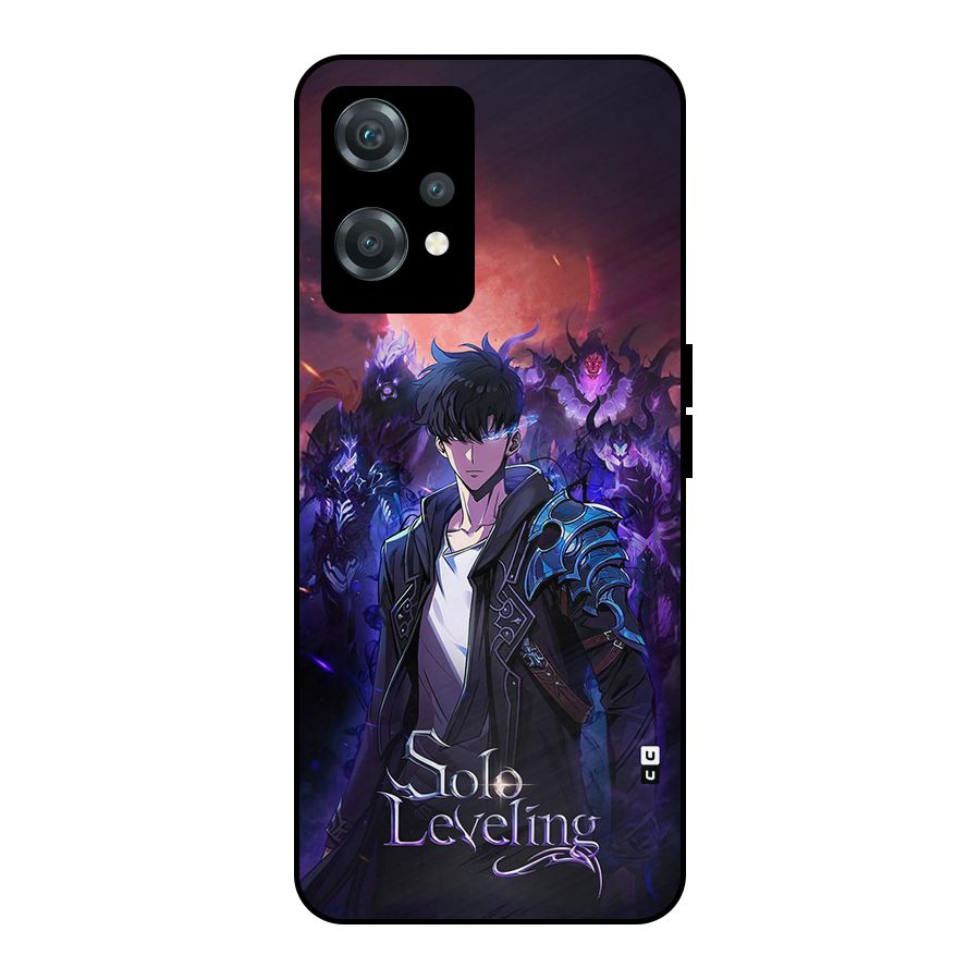 Jinwoo With Knights Metal Back Case for OnePlus Nord CE 2 Lite 5G