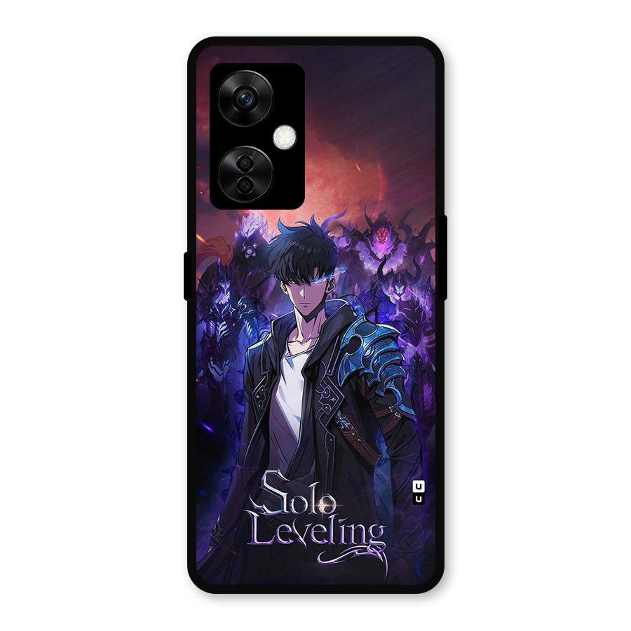 Jinwoo With Knights Metal Back Case for OnePlus Nord CE 3 Lite