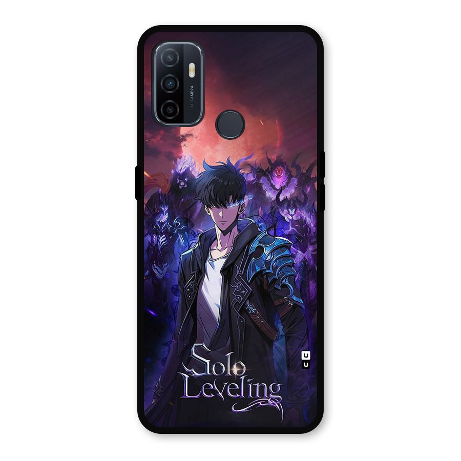 Jinwoo With Knights Metal Back Case for Oppo A53