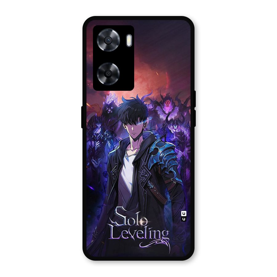 Jinwoo With Knights Metal Back Case for Oppo A77
