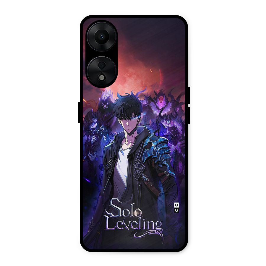 Jinwoo With Knights Metal Back Case for Oppo A78 5G
