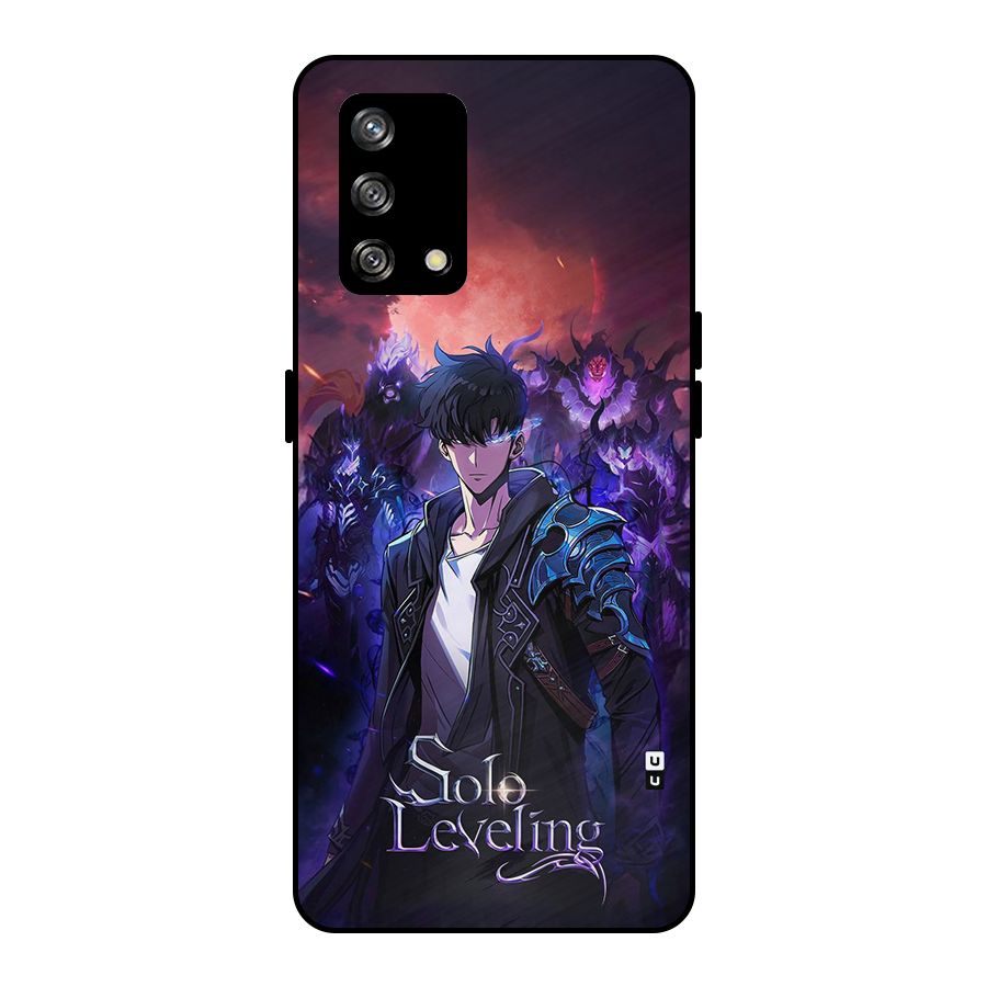 Jinwoo With Knights Metal Back Case for Oppo F19