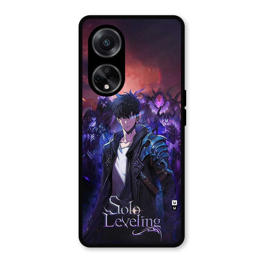 Jinwoo With Knights Metal Back Case for Oppo F23