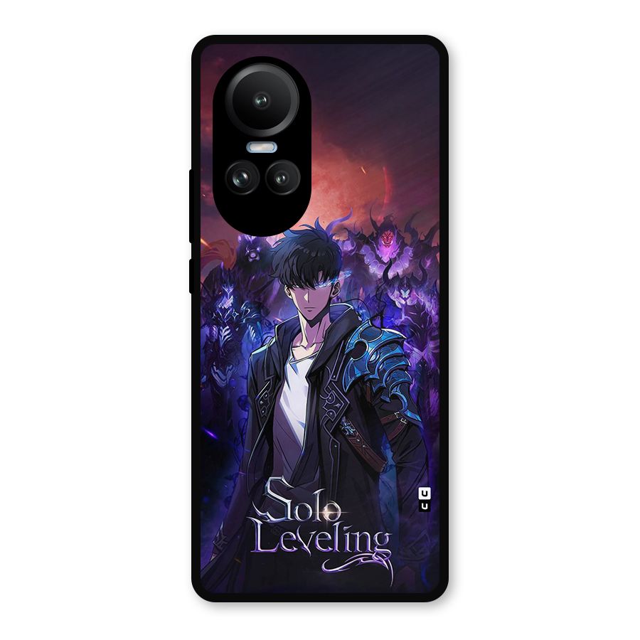 Jinwoo With Knights Metal Back Case for Oppo Reno10 Pro