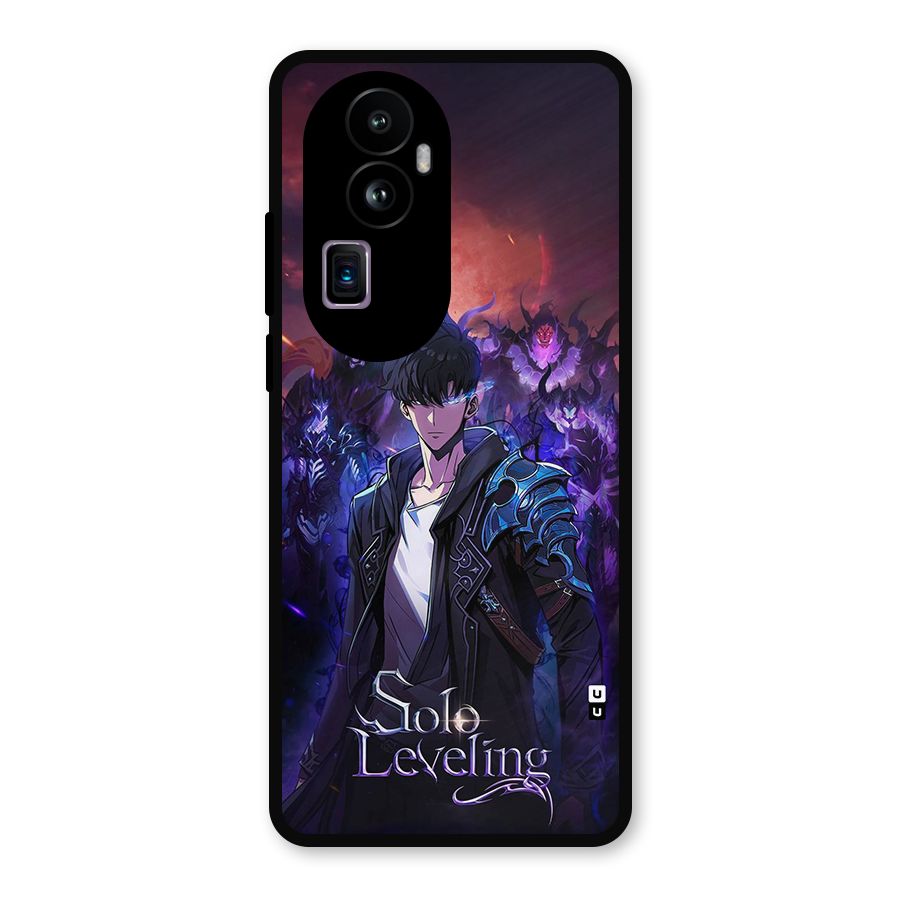 Jinwoo With Knights Metal Back Case for Oppo Reno10 Pro Plus