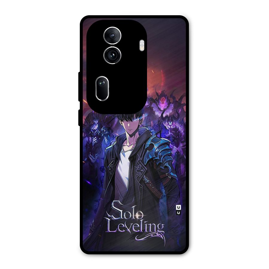 Jinwoo With Knights Metal Back Case for Oppo Reno11 Pro 5G