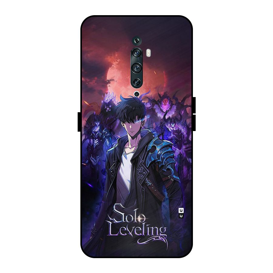 Jinwoo With Knights Metal Back Case for Oppo Reno2 Z