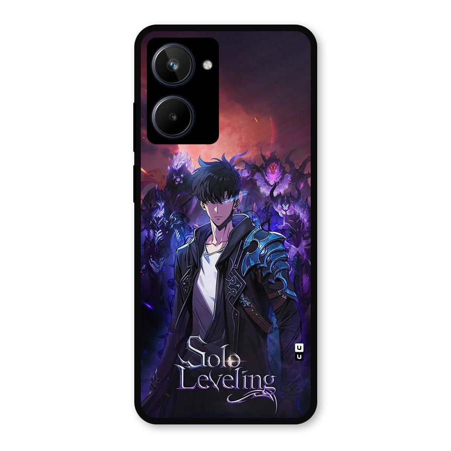 Jinwoo With Knights Metal Back Case for Realme 10